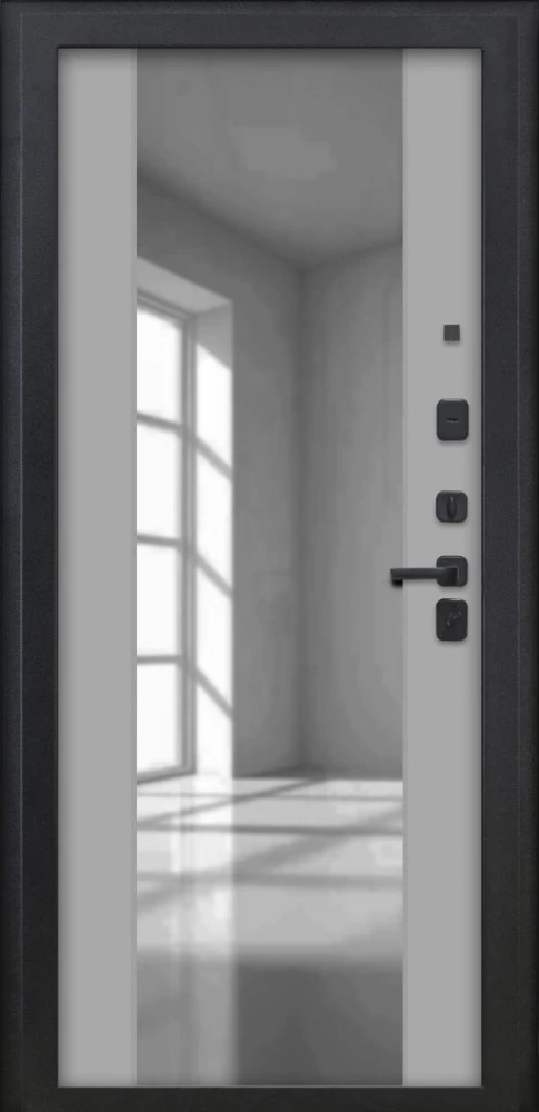 Входная дверь ДвериПРО Термо медный антик ФЛЗ-1 Шарли светлый DPRO228259 внутренняя сторона