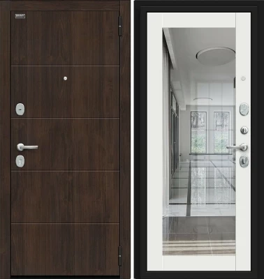 Дверь Браво Флэт Kale Almon/Off-white