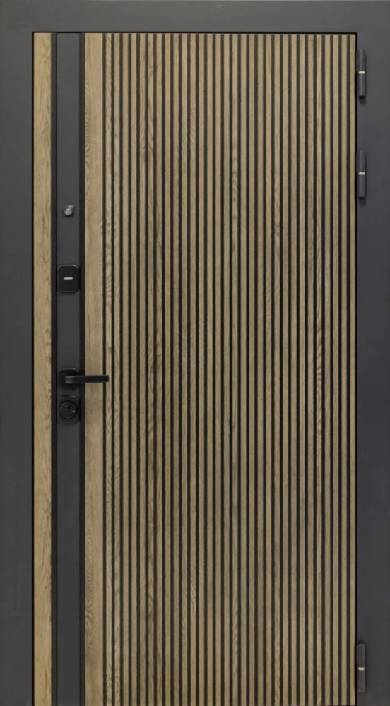 Входная дверь ДвериПРО Росна ФЛЗ-618 Белый матовый DPRO226214 внешняя сторона