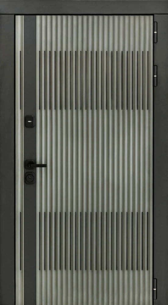 Входная дверь ДвериПРО Elfy ФЛЗ-603 Бетон снежный DPRO198277 внешняя сторона