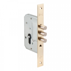 Корпус врезного замка 189/3M (45 mm) w/b (латунь)