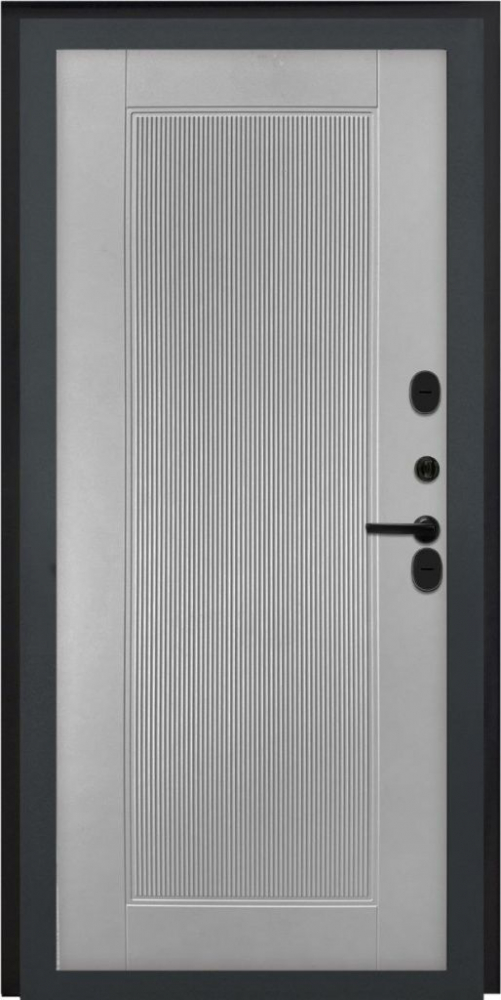 Входная дверь ДвериПРО L-3b ПВХ 10мм Астрод Velutto Grigio DPRO198163 внутренняя сторона