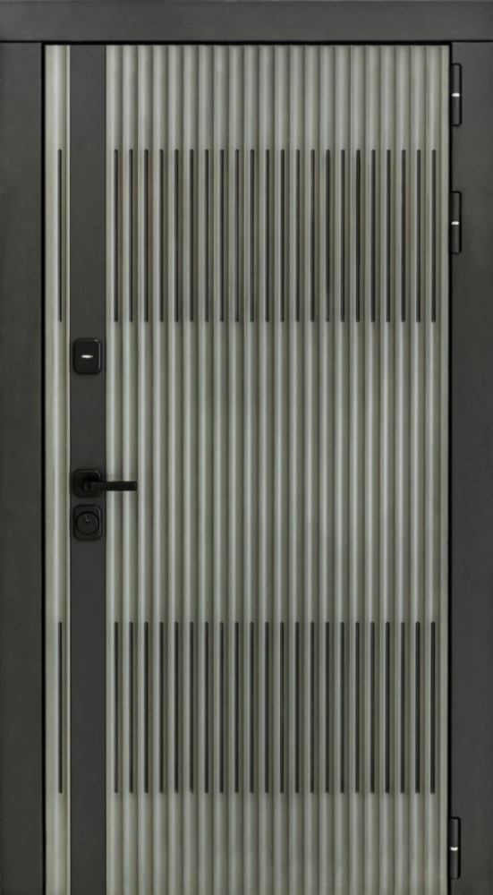 Входная дверь ДвериПРО Elfy ФЛ-700 (10мм, ясень грей) DPRO198025 внешняя сторона