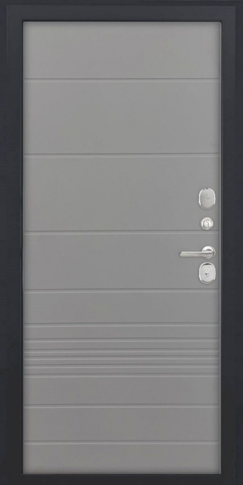 Входная дверь ДвериПРО L-43 ФЛ-700 (10мм, ясень грей) DPRO198020 внутренняя сторона